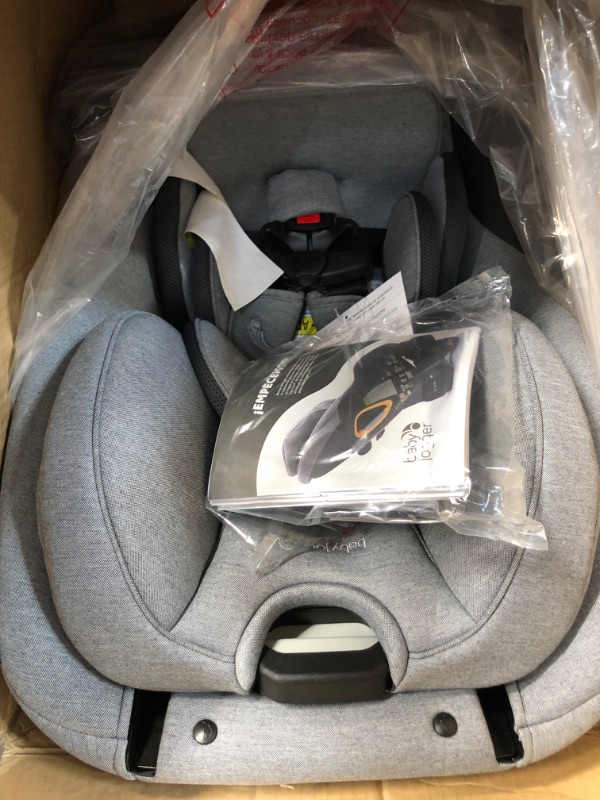 Photo 2 of Baby Jogger City Turn Rotating Convertible Car Seat | Unique Turning Car Seat Rotates for Easy in and Out, Phantom Grey