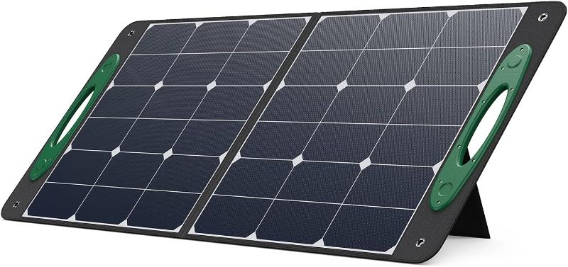 Photo 1 of **SEE NOTES**
OKMO OS100 Portable Solar Panel for OKMO G1000/G2000 Portable Power Station Foldable Solar Charger with USB Outputs for Outdoor RV Camping Off Grid Solar...