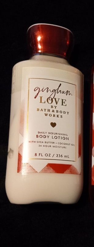 Photo 1 of 
New! Bath & Body Works Body Gingham Love Lotion 8oz.