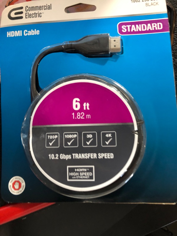 Photo 2 of 6 ft. Standard HDMI Cable