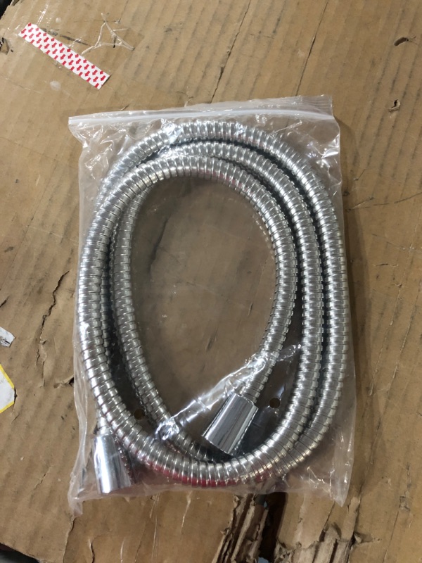 Photo 2 of Glacier Bay 86 in. Stainless Steel Replacement Shower Hose