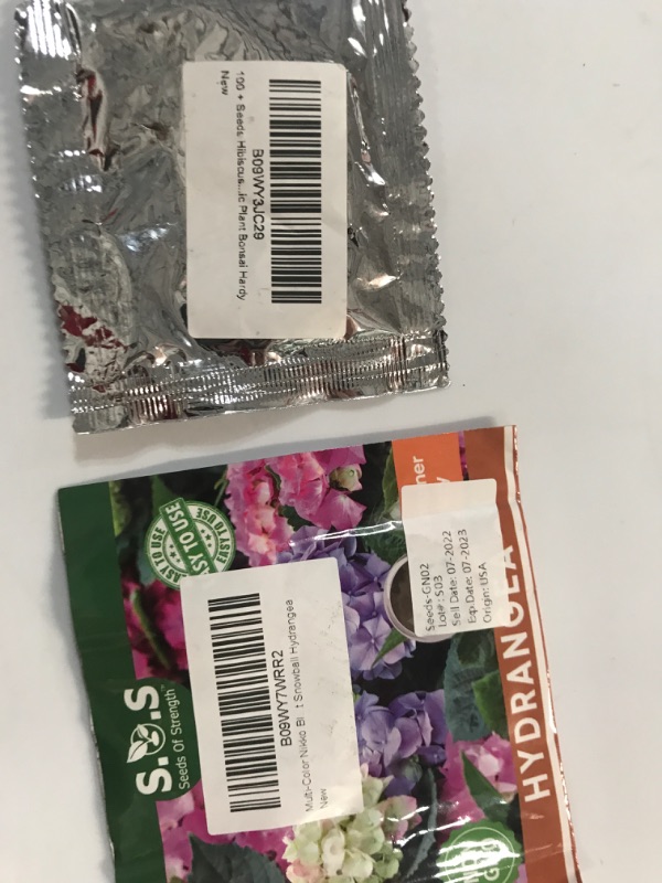 Photo 1 of 2 pack of seeds 