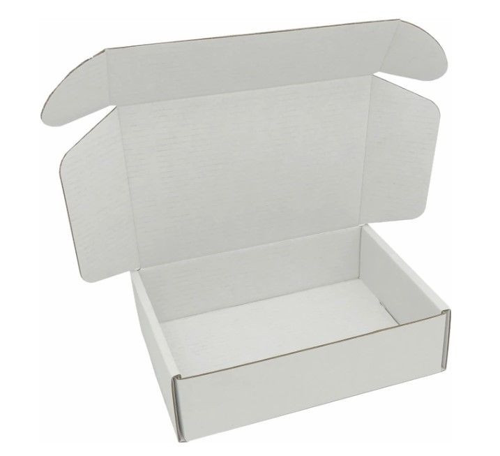 Photo 1 of  Cardboard Shipping Box 10 x 8 x 2.7 Inch Corrugated Packaging Storage Boxes 10 Pack