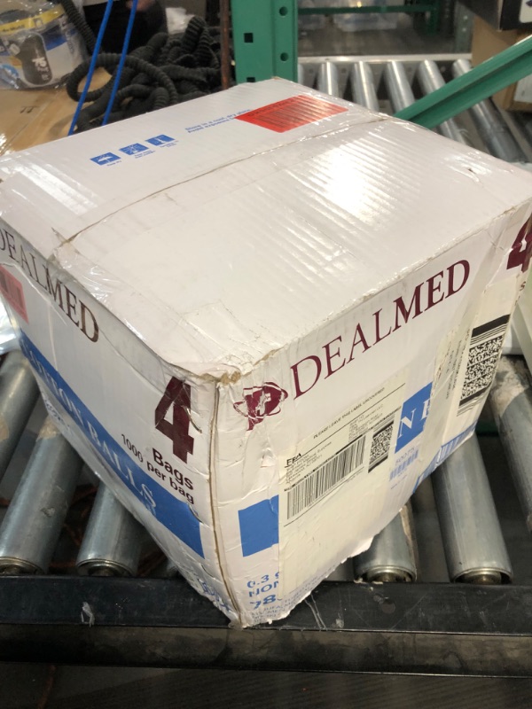 Photo 4 of *OUTER BOX DAMAGED* Dealmed Cotton Balls – 4000 Count Medium Cotton Balls