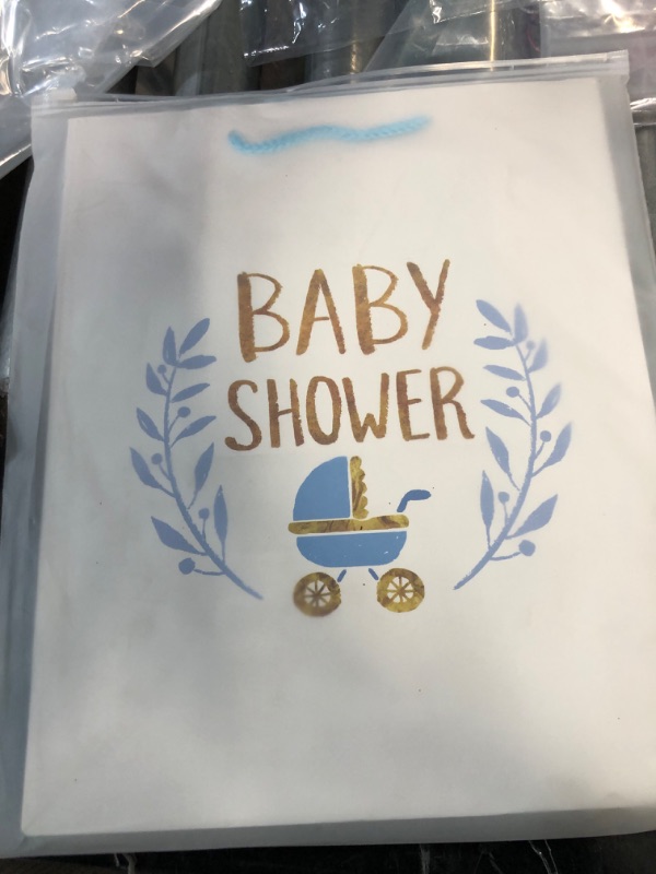 Photo 1 of Boy Baby Shower Gift Bags, Pack of 2