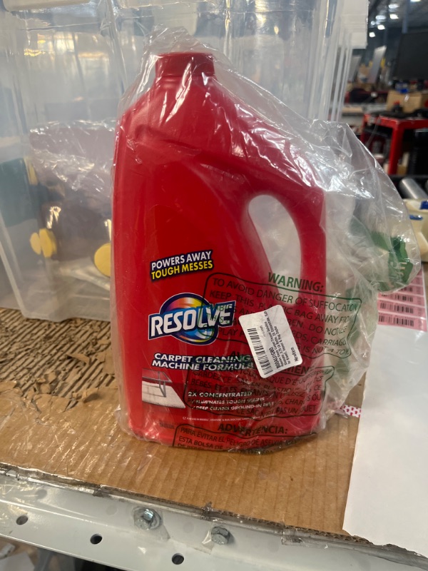 Photo 2 of Resolve Steam Carpet Cleaner Solution Shampoo, 3.75 Lb Bottle, 2X Concentrate, Safe for Bissell, Hoover & Rug Doctor original