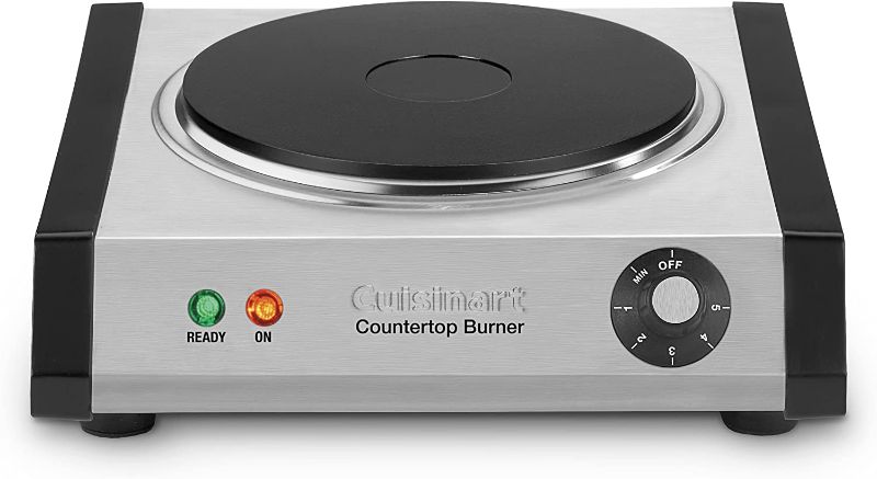Photo 1 of Cuisinart CB-30P1 Cast-Iron Single Burner, Stainless Steel