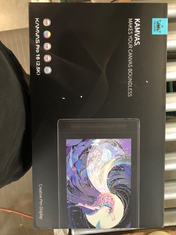 Photo 4 of 2022 HUION KAMVAS Pro 16 2.5K QHD Drawing Tablet with Screen QLED Full-Laminated Graphics Tablet