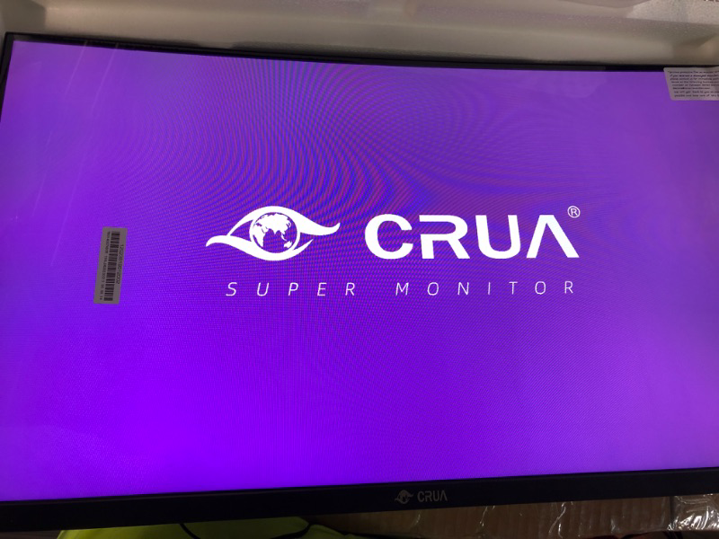 Photo 6 of CRUA 24 inch 144hz/165hz Curved Gaming Monitor?