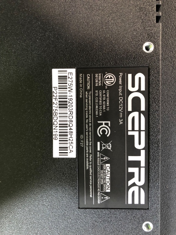 Photo 8 of Sceptre 27-Inch FHD LED Gaming Monitor 