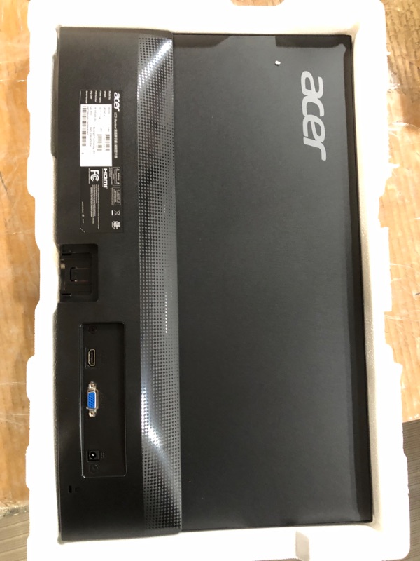 Photo 1 of Acer 21.5 Inch Full HD (1920 x 1080) IPS Ultra-Thin Zero Frame Computer Monitor (HDMI & VGA Port)