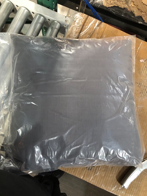 Photo 1 of 1 LANDING Grey Pillow, Stock Photo for Reference Only