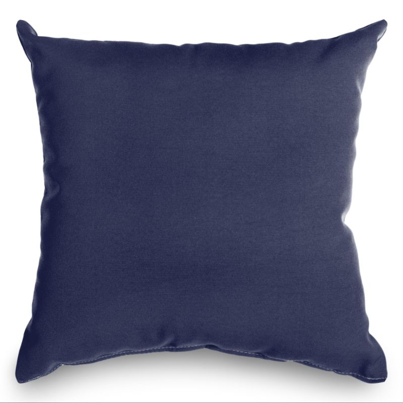 Photo 1 of 1 LANDING Navy Blue Pillow, Stock Photo for Reference Only