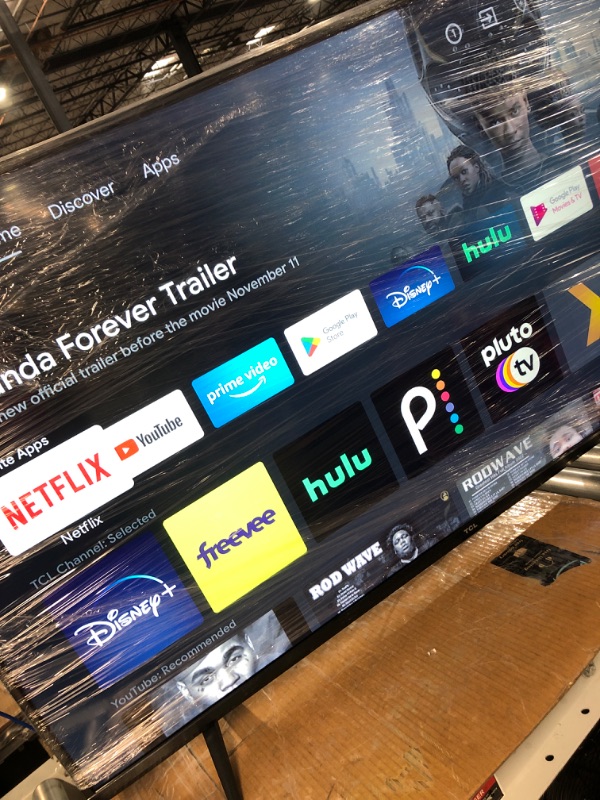 Photo 3 of TCL 55-Inch Q6 QLED 4K Smart TV with Google TV (55Q650G, 2023 Model)