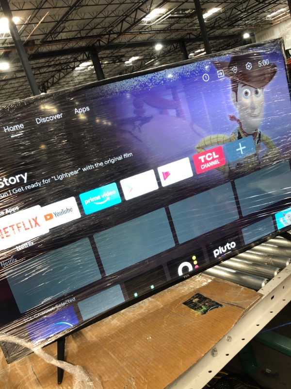 Photo 2 of TCL 55-Inch Q6 QLED 4K Smart TV with Google TV (55Q650G, 2023 Model) 