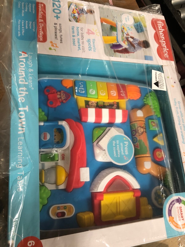 Photo 1 of Fisher-Price Laugh & Learn Around The Town Learning Table Standard Packaging