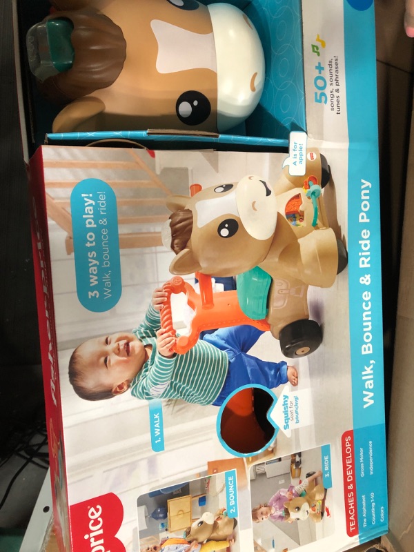 Photo 2 of Fisher-Price Walk Bounce & Ride Pony