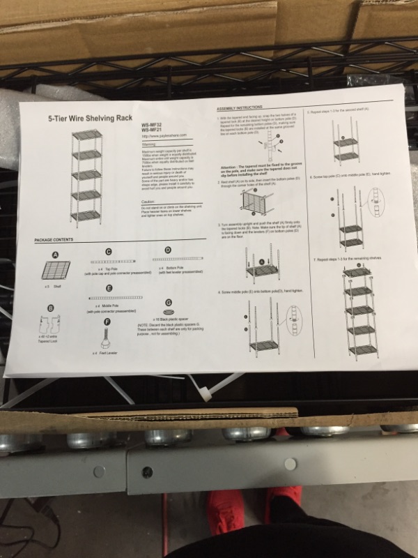 Photo 1 of *NEW* Adjustable NSF-Certified Metal Shelf Wire Shelving Unit 