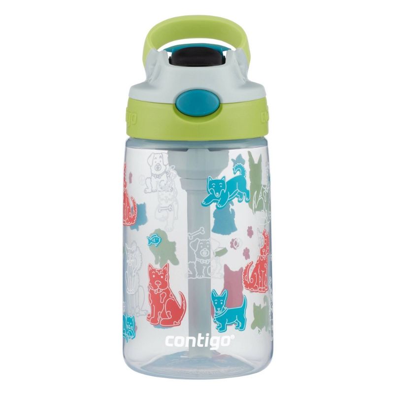 Photo 1 of *NEW* Contigo 14oz Plastic Good Boys' Kids' Spill-Proof Tumbler with Straw X2