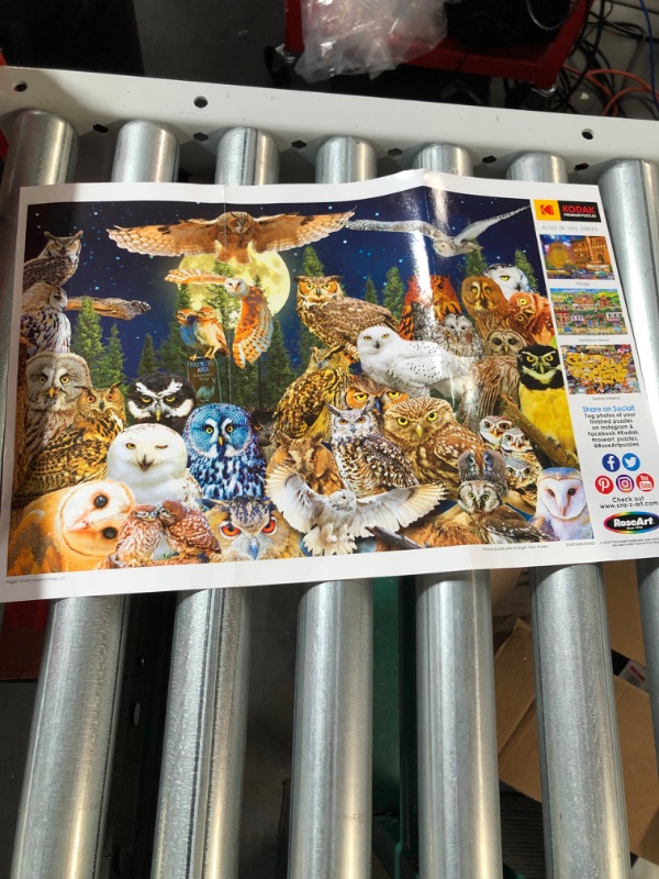 Photo 2 of *NEW* LPF Night Owls 1500 Piece Kodak Premium Jigsaw Puzzle