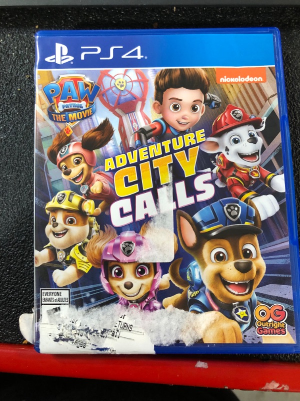 Photo 4 of *NEW* Paw Patrol The Movie Adventure City Calls - PlayStation 4 