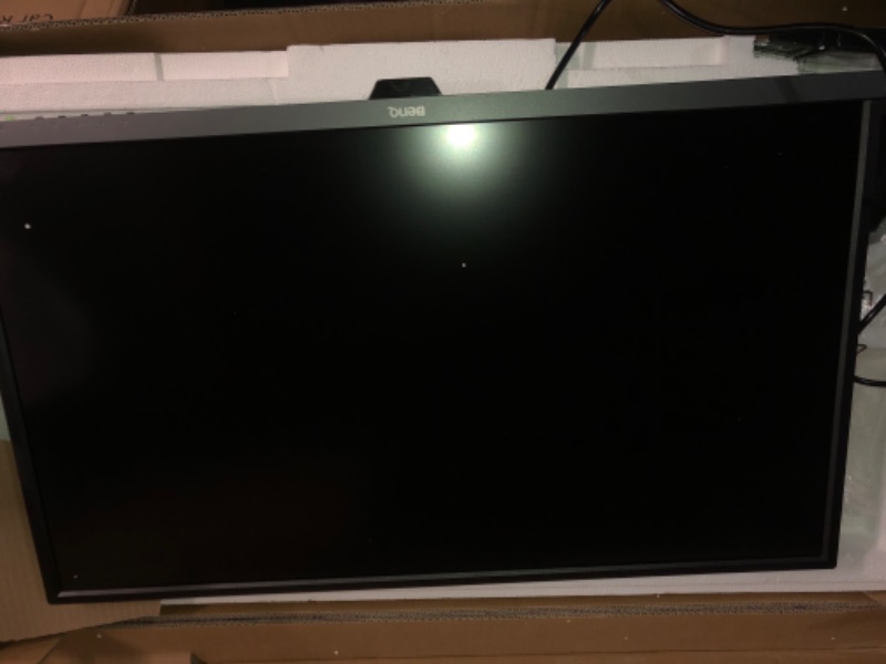 Photo 3 of BenQ EW3270U 32 Inch 4K Computer Monitor with Built in Speaker, Black 32 Inch 60 Hz | 4K | VA Premium P3 Color | USB-C | EyeCare Tech | HDR | Speakers