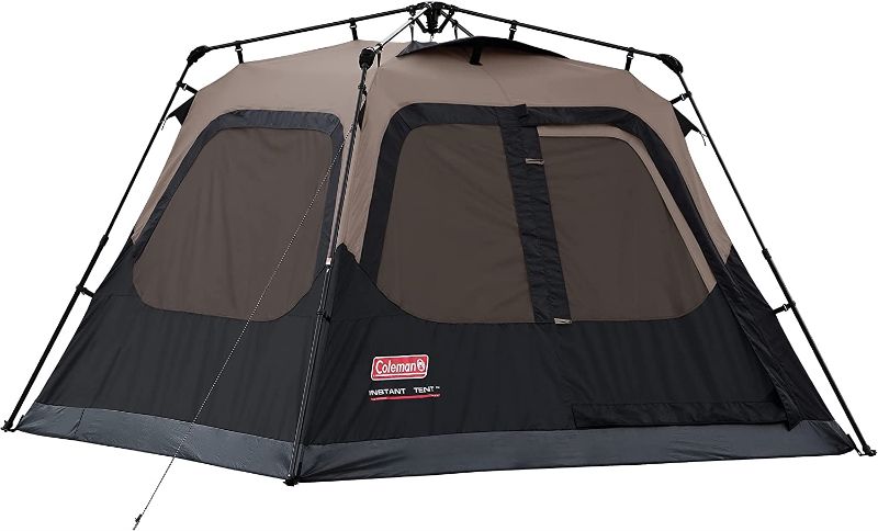 Photo 1 of **USED/SEE NOTES** Coleman 4-Person Cabin Tent with Instant Setup | Cabin Tent for Camping Sets Up in 60 Seconds
