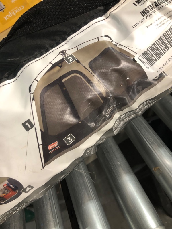 Photo 4 of **USED/SEE NOTES** Coleman 4-Person Cabin Tent with Instant Setup | Cabin Tent for Camping Sets Up in 60 Seconds
