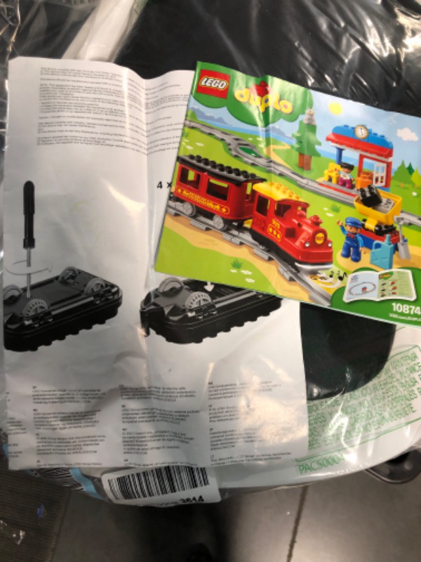 Photo 4 of *USED/BOX DAMAGED/SEE NOTES** LEGO DUPLO Town Steam Train 10874 Building Toy Set