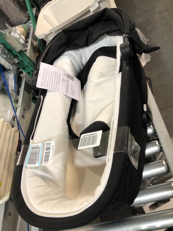 Photo 2 of **USED/SEE NOTES** CYBEX Gazelle S Cot, Deep Black , 33x17x24.4 Inch (Pack of 1) 