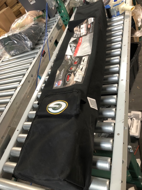 Photo 1 of **NO SHADE COVER***INCOMPLETE***Rawlings | NFL Tailgate Canopy | 9’ x 9’ | Includes Carry Case | All Team Options Green Bay Packers