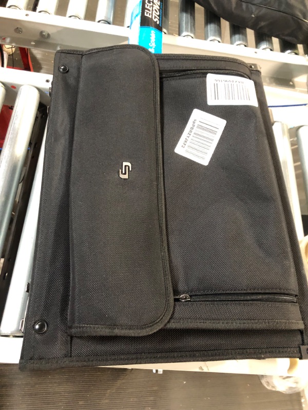 Photo 2 of **USED/SEE NOTES**Solo Classic Rolling Hard Sided Catalog Case With Dual Combination Locks, Black
