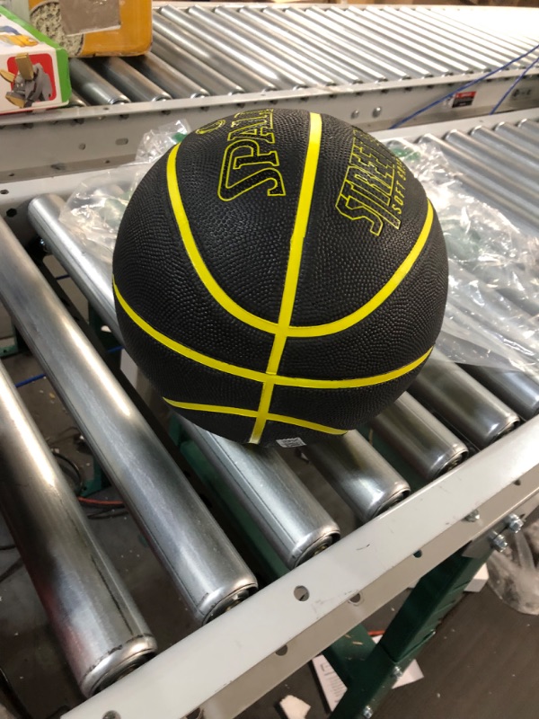 Photo 2 of Spalding Street Phantom Outdoor Basketball 29.5" Neon Yellow