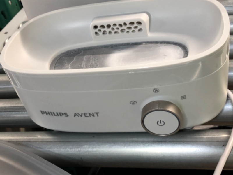 Photo 4 of ****HEAVILY USED, SEE NOTES**** - Philips AVENT Premium Baby Bottle Sterilizer with Dryer, SCF293/00 Electric Sterilizer With dryer