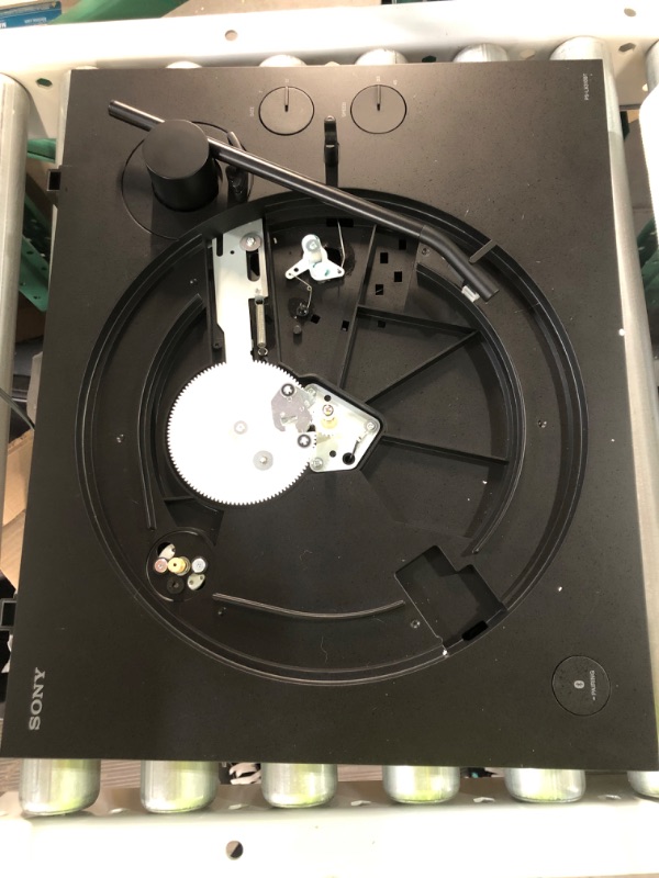 Photo 2 of ***USED/DAMAGED/SEE NOTES*** - Sony PS-LX310BT Belt Drive Turntable: Fully Automatic Wireless Vinyl Record Player with Bluetooth and USB Output Black