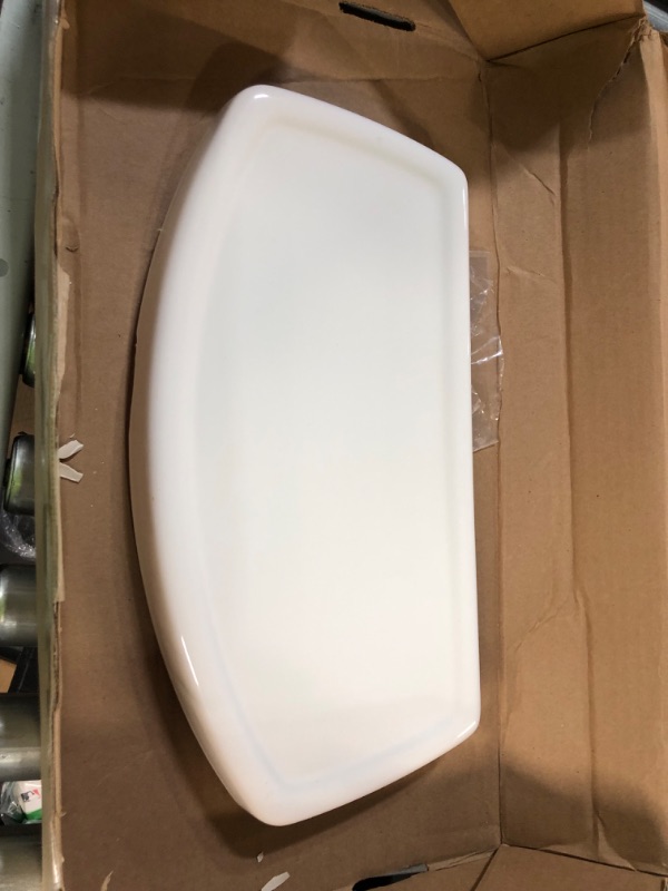 Photo 4 of ***DAMAGED/SEE NOTES AND PHOTOS*** American Standard 735121-400.020 Cadet 3 Toilet Tank Lid, White