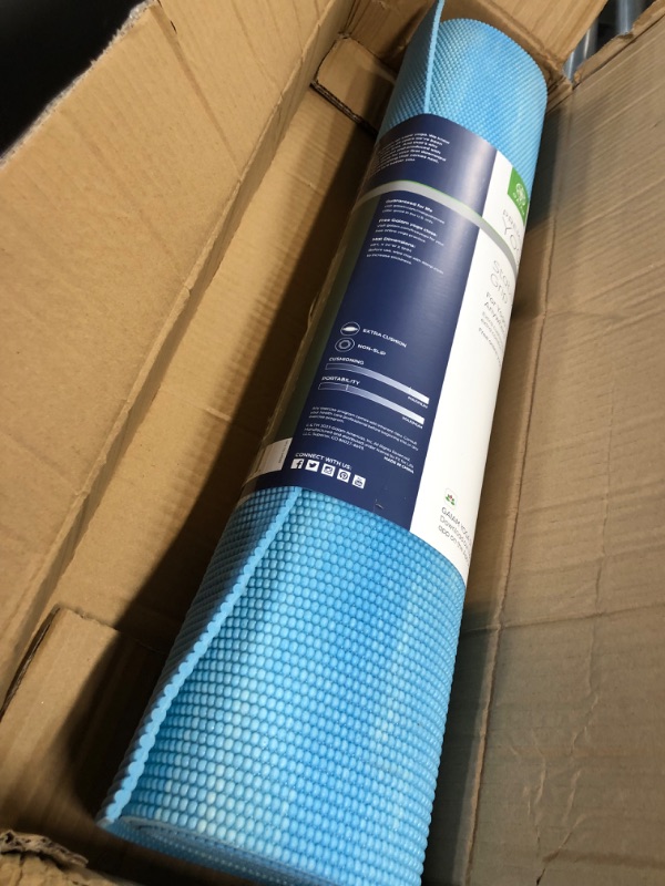 Photo 3 of *BRAND NEW* Gaiam Print Yoga Mat, Non Slip Exercise & Fitness Mat for All Types of Yoga, Pilates & Floor Exercises Tye Dye