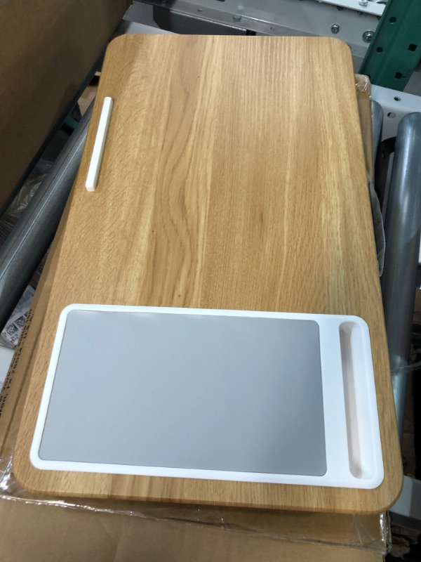 Photo 1 of *VERY GOOD CONDITION!* LapGear Home Office Lap Desk  Style No. 91589 Oak Woodgrain Right-Handed
