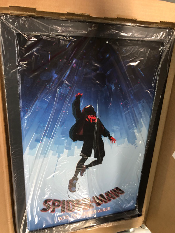 Photo 2 of *BRAND NEW* Trends International Marvel Spider-Man - Into The Spider-Verse - Falling Wall Poster, 14.725" x 22.375"