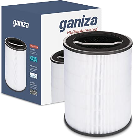 Photo 1 of Ganiza G200S/G200 Air Purifier Pet Allergy Filter, 3-in-1 True H13 HEPA and Activated Carbon Air Filter for Pollen, Dust, Mite, Pet Hair Odors, Suitable for G200S G200 White