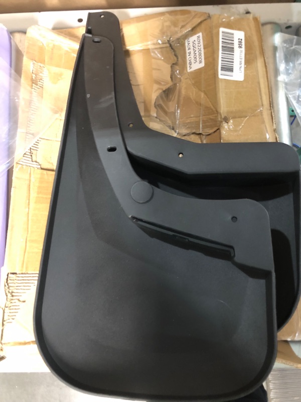 Photo 1 of Husky Liners Mud Guards | Front and Rear Mud Guards - Black | 56796 | Fits 2007-2013 Chevrolet Silverado 1500, 2007-2014 Chevrolet Silverado 2500/3500 w/ Single Rear Wheels, 4 Piece Set 4 Piece Set 