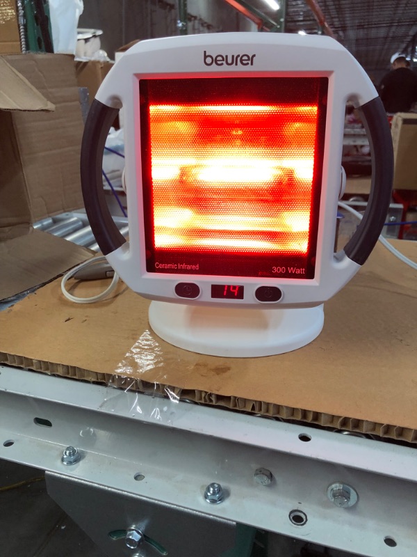 Photo 2 of Beurer IL50 Infrared Heat Lamp, Red Light Heat Device (Portable)