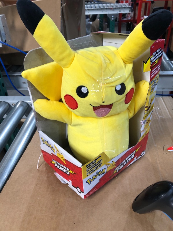 Photo 2 of Pokemon Electric Charge Pikachu Plush