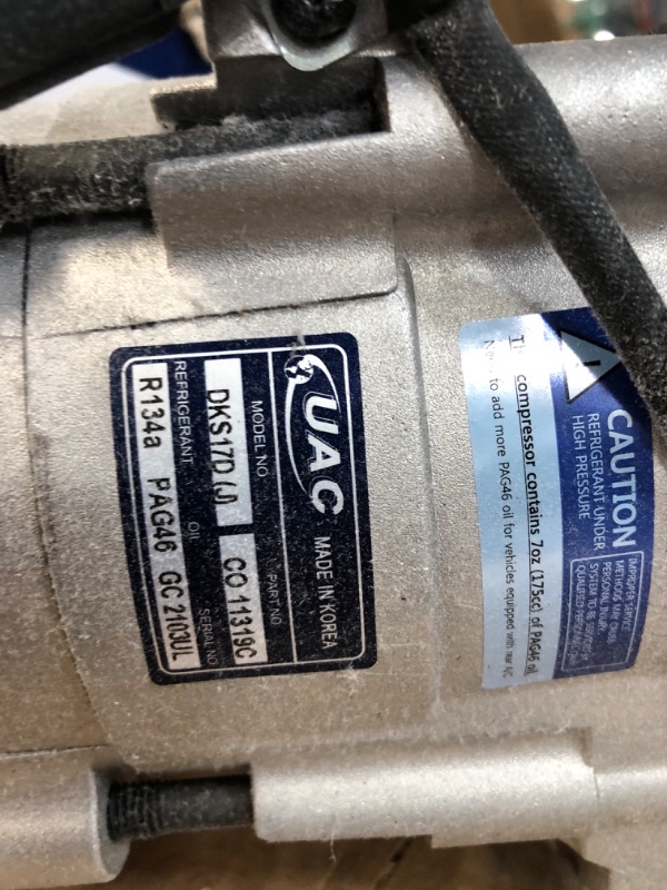 Photo 1 of Universal Air Conditioner CO 22030C A/C Compressor