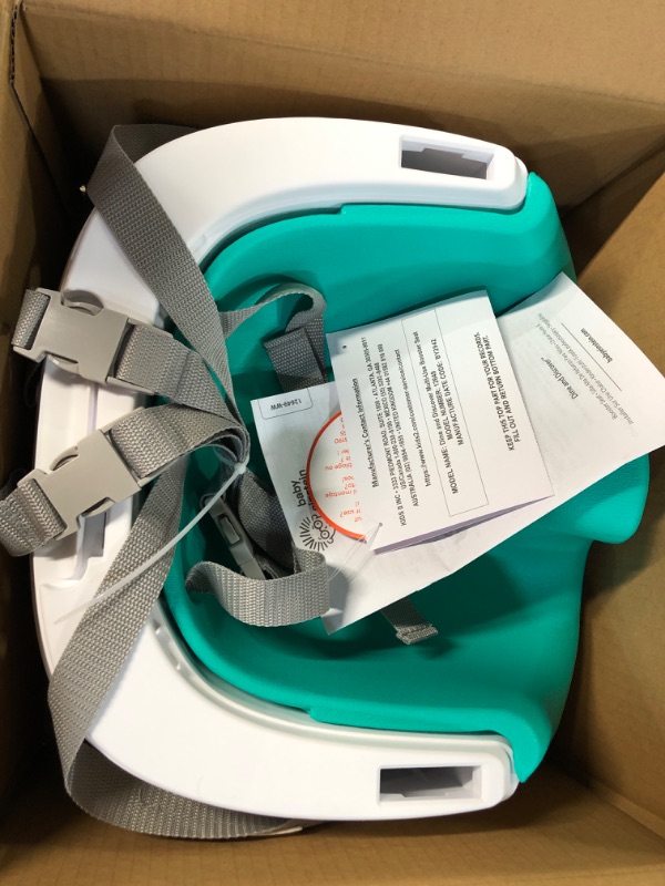 Photo 2 of Baby Einstein Dine & Discover Multi-Use Booster Feeding & Floor Activity Seat with Self-Storing Tray Sea of Support