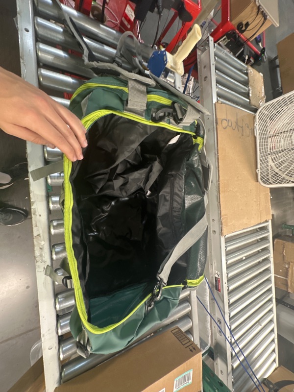 Photo 1 of MIER Water Resistant Backpack Duffle Heavy Duty Convertible Duffle Bag - Green 60L