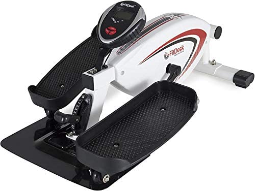 Photo 1 of FitDesk Under Desk Bike Pedal Machine with Magnetic Resistance for Quiet, Fluid Motion - Adjustable Tension with Digital Performance Meter