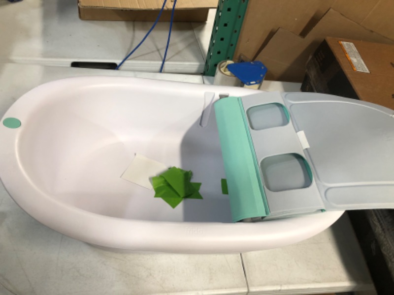 Photo 4 of 4-in-1 Grow-with-Me Bath Tub by Frida Baby