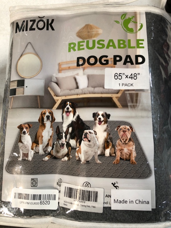 Photo 2 of 
FURTIME Washable Pee Pads for Dogs 65"x48"/72"x72" Reusable Dog Pee Pads Extra Large Non-Slip Puppy Pee Pads Fast Absorbent Waterproof Puppy..