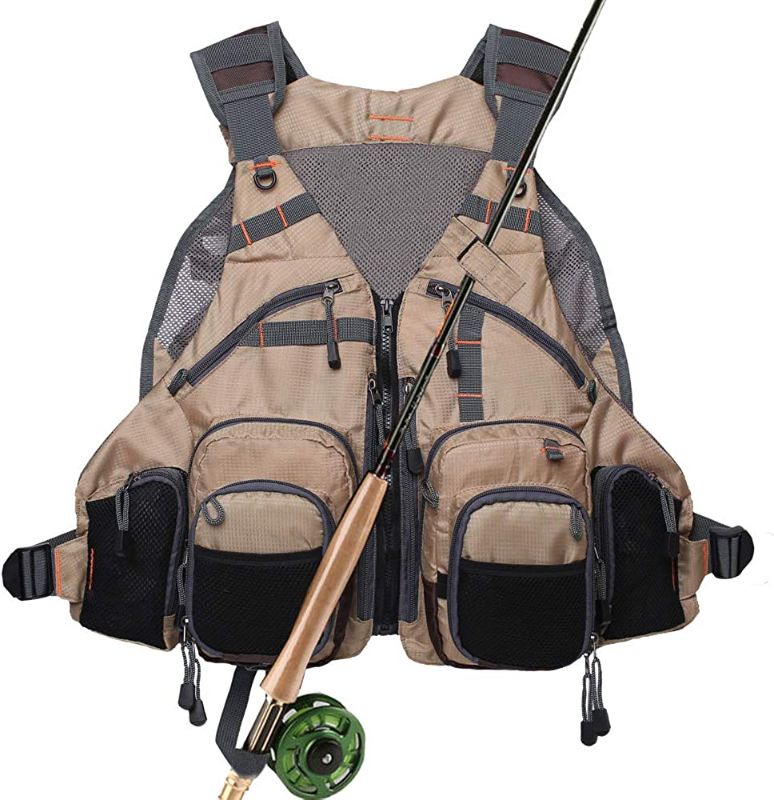 Photo 1 of  Fly Fishing Vest Pack Adjustable for Men and Women